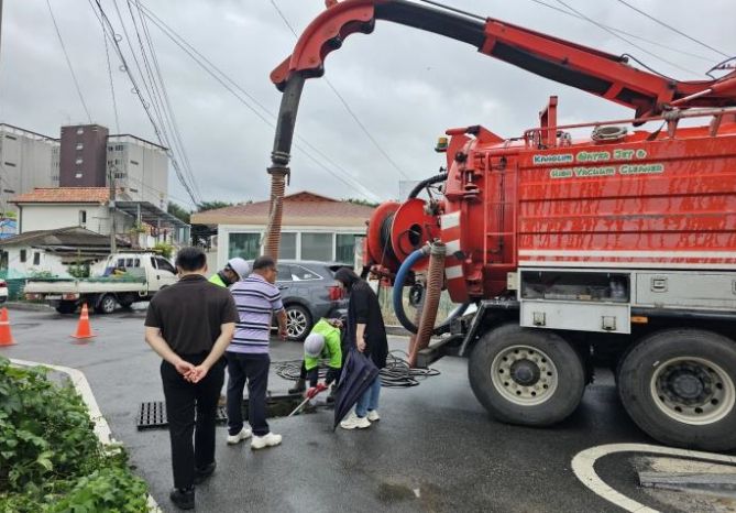 ‘하수도정비 중점관리지역’ 합동점검