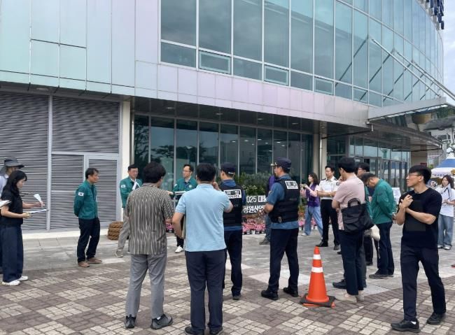 진주시, ‘2025년 대한민국 정원산업박람회’ 행사장 민·관 합동 안전점검 실시