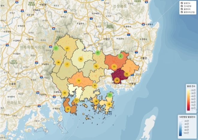 경남소방본부전략데이터팀온열질환발생분석