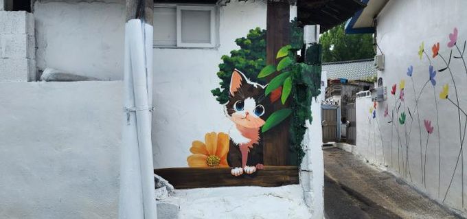 함안군, 아름다운 벽화거리 조성