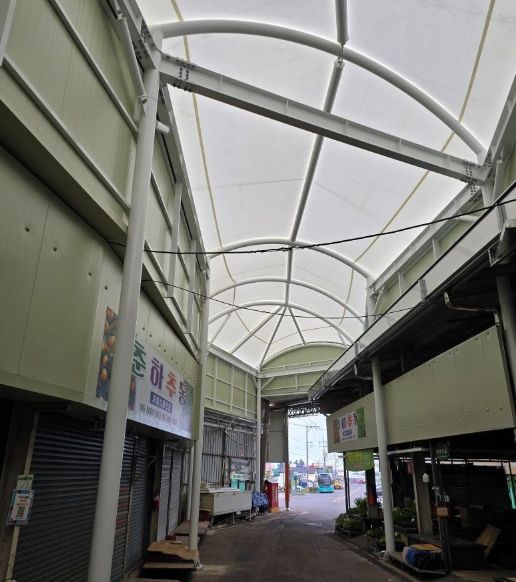 여름 장마철 대비 전통시장 누수보강