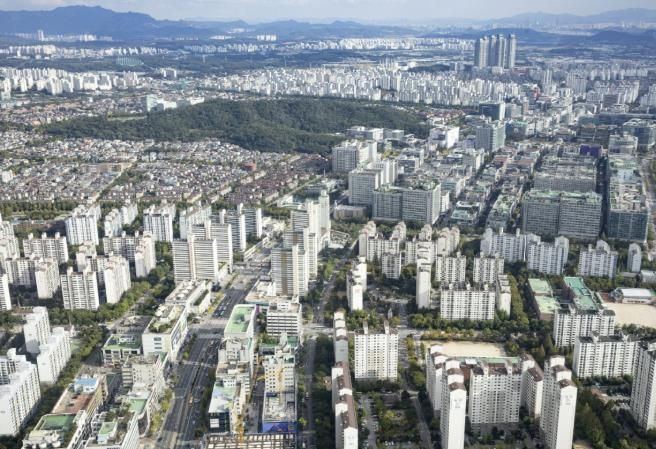 일산신도시 전경