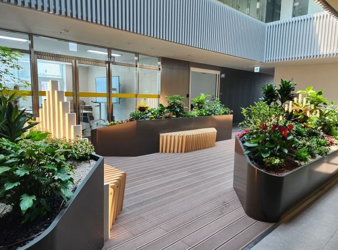 의성군, 의성읍온누리터 실내정원 조성