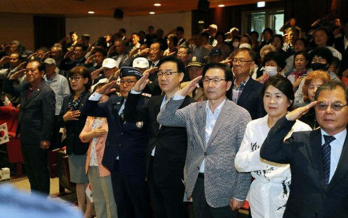 하동군재향군인회, 보훈가족 위안 행사