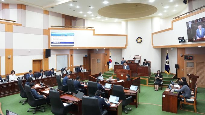 음성군의회, 제379회 제1차 정례회 개회