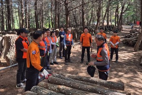 장흥소방서, 농번기 맞아 농촌 일손돕기 실시로 지역사회에 따뜻한 온정 나눠