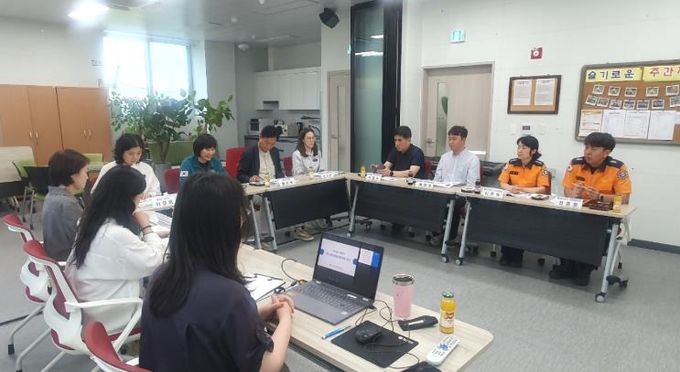 통영시정신응급대응협의체 상반기 회의 개최