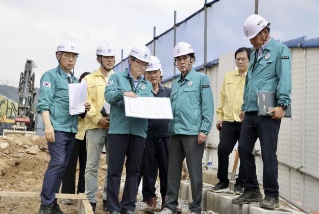 최재형 보은군수, 여름철 자연재난 대비 주요 재해 우려 지역 현장 점검 나서