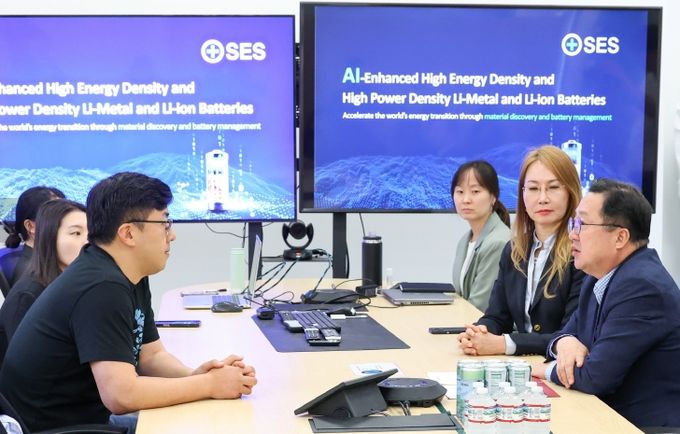 이장우 시장 뉴욕증시 상장사‘SES AI’본사 방문 대전 투자 유치 논의