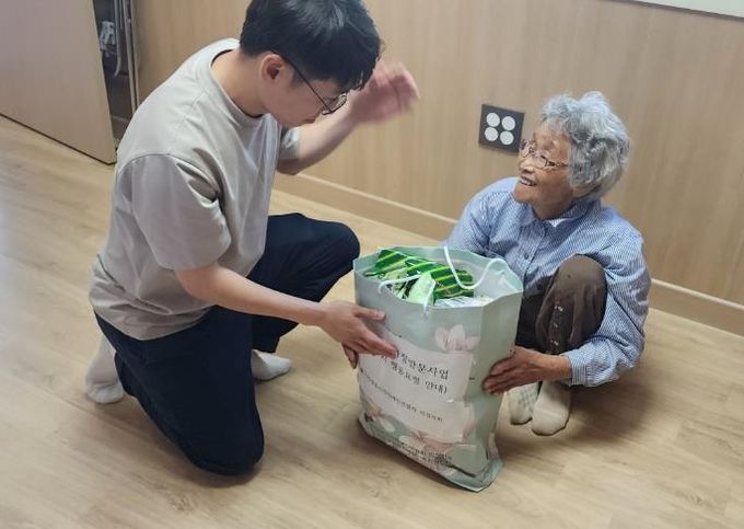 경북시각장애인연합회 의성지회 폭염 대비 취약계층 안전을 위한 활동 개시