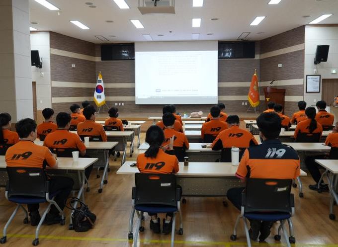 경산소방서, 응급분만 특별교육 ‘새 생명 탄생 119구급서비스’ 본격화