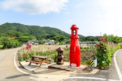 작지만 강한 함안 백세마을, 접시꽃으로 다시 피어나다
