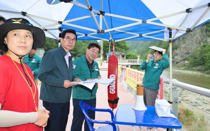 여름철 물놀이 관리지역 현장 안전 점검