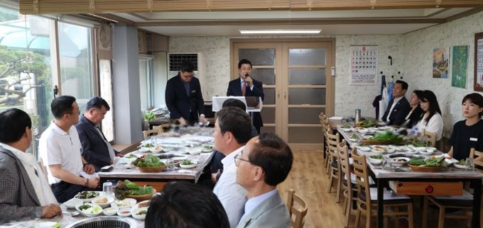 고성군, 관내 기관단체장과 협력 강화 위한 정례회