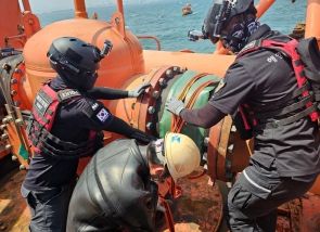 울산해경, 2025년도 민·관 합동 해상방제훈련 실시