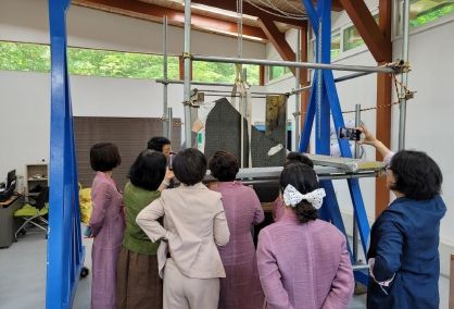 국가유산청 출범 기념 수리 현장 설명회