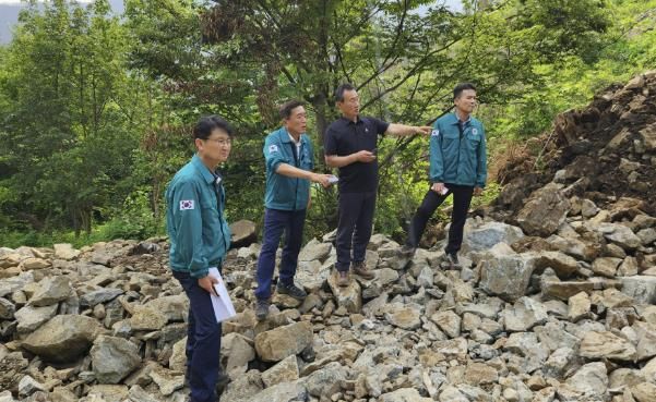 산청군, 장마·태풍 대비 산사태취약지역 집중 관리