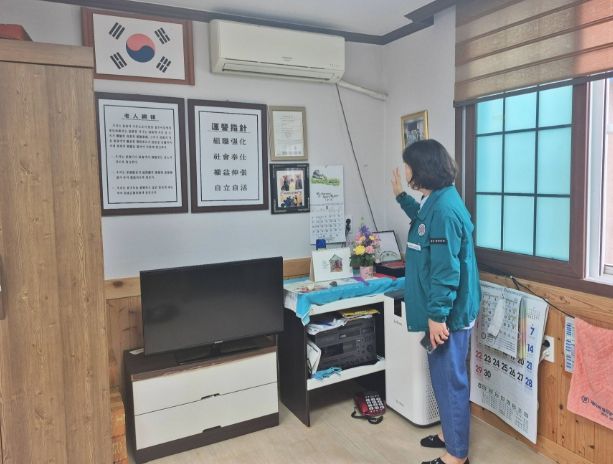 함양군, 하절기 폭염 및 장마 대비 경로당 안전 점검 실시