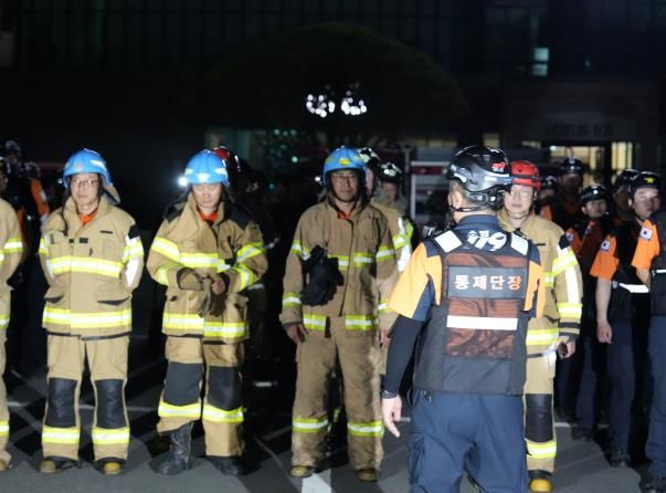 경산소방서, 체계적 재난 대응을 위한 긴급구조통제단 불시가동훈련 실시