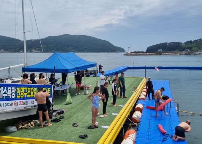 대한구조협회 경남지부, 거제시 관내 해수욕장 안전관리요원 선발