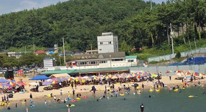남일대 해수욕장