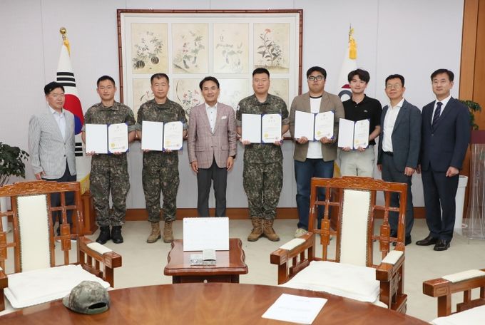 군사규제 개선 유공자 시상식