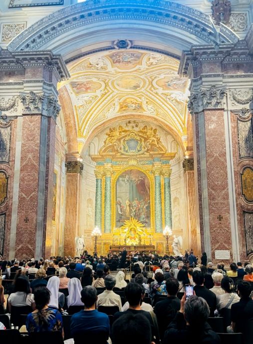 이탈리아 로마 4.3평화 레퀴엠 공연