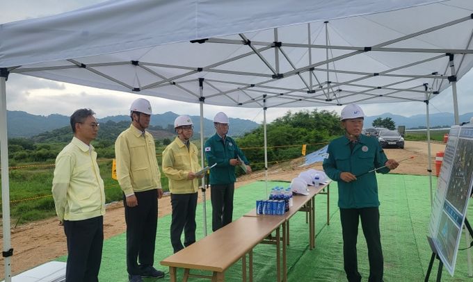 상주시, 호우‧태풍 대비 재해취약지역 방문