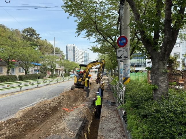 노후수도관 교체공사