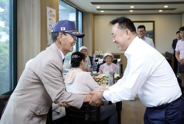 여주시 가남읍 통합방위협의회 6․25참전용사회 회원 초청 오찬 행사 개최