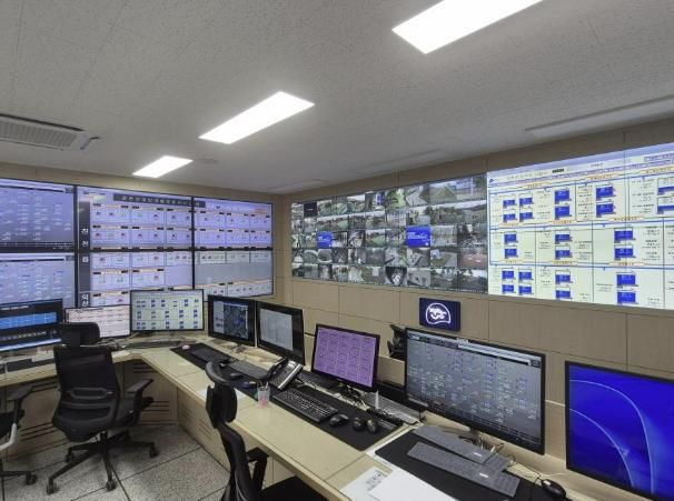 진천군 상수도 유지관리시스템 사진