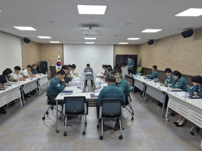사천시, 지역안전지수 향상 위한 추진상황 점검회의 개최