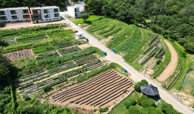 영천시 체류형 농업창업지원센터 전경