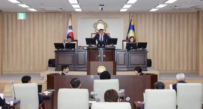 의령군의회, 제293회 정례회 폐회