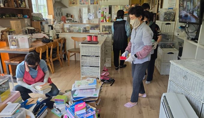 취약계층 정리수납활동 실시