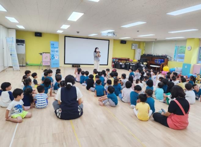 함양군보건소, 어린이집 · 유치원 8개소 구강보건사업 실시