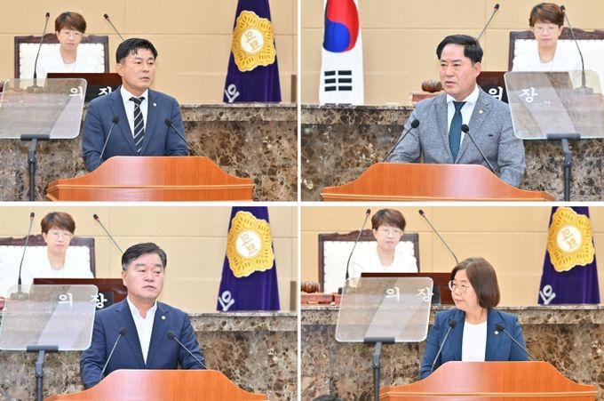 달성군의회, 제319회 정례회서 군정질문 실시