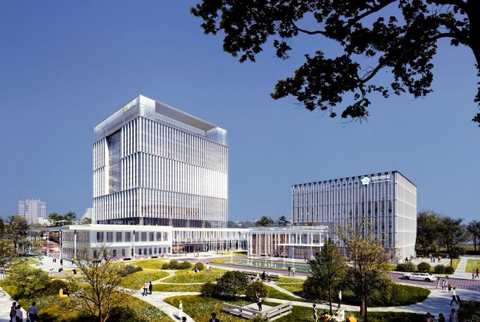 청주시청사 건립 첫삽