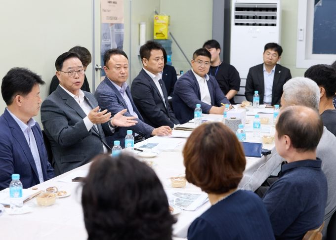 강수현 양주시장, 수출 제조기업 ‘나비야삭스’ 현장 방문…애로사항 청취 및 지원 방안 논의