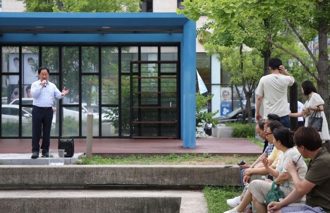 주광덕 남양주시장이 시민들과 소통