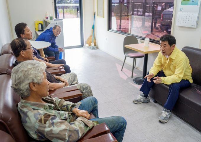 이재영 군수 현장점검