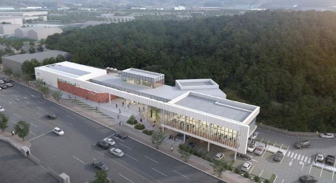 진주시, ‘정촌 체육시설(수영장) 건립사업’ 본격 추진-조감도