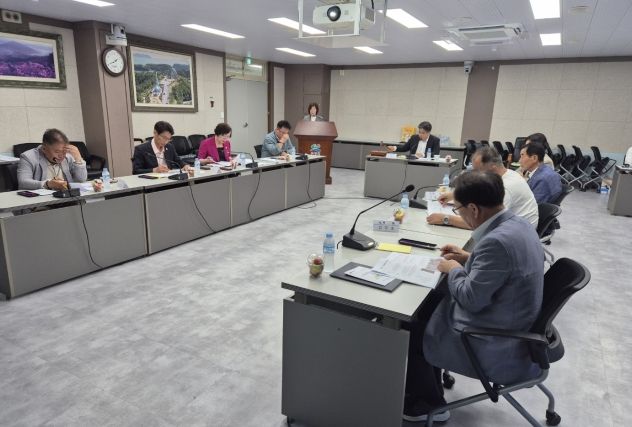 고성군, 2025년도 지적재조사 경계결정위원회 개최