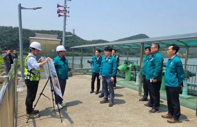 수리시설 개보수사업 현장