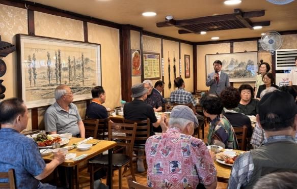 구리시 인창동, 경로당협의회와 간담회 개최
