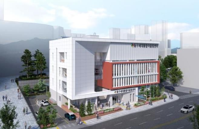 세대통합어울림센터 조감도