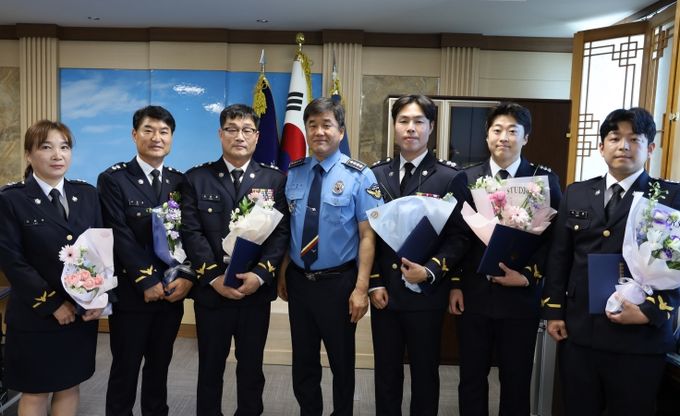 울산해경, 승진 임용식 및 특별승급 포상과 함께 하반기 시작