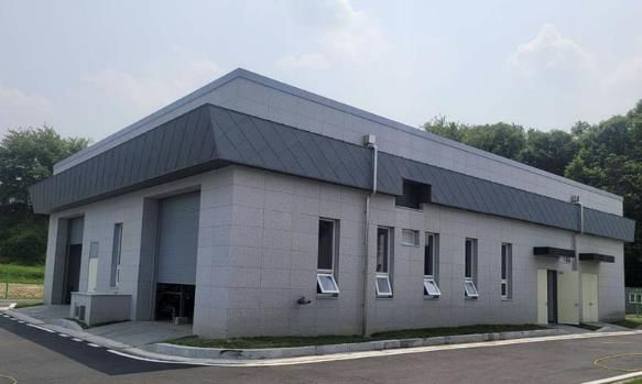 맹동 공공하수처리시설 증설사업 전경사진