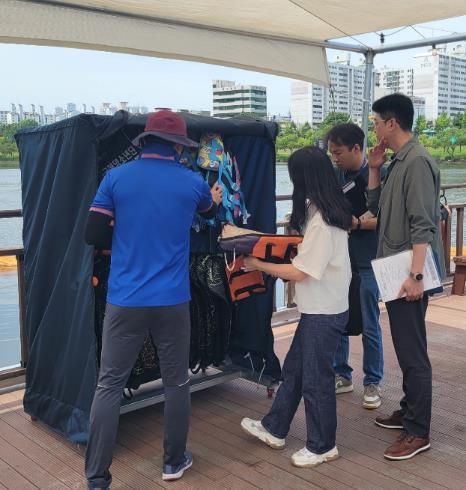 사천해경, 내수면 수상레저사업장 합동점검 실시