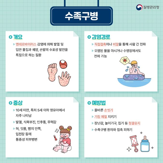 수족구병 카드뉴스